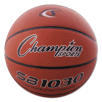 Champion Sports Composite Basketball, Official Intermediate Size, Brown freeshipping - TVN Wholesale
